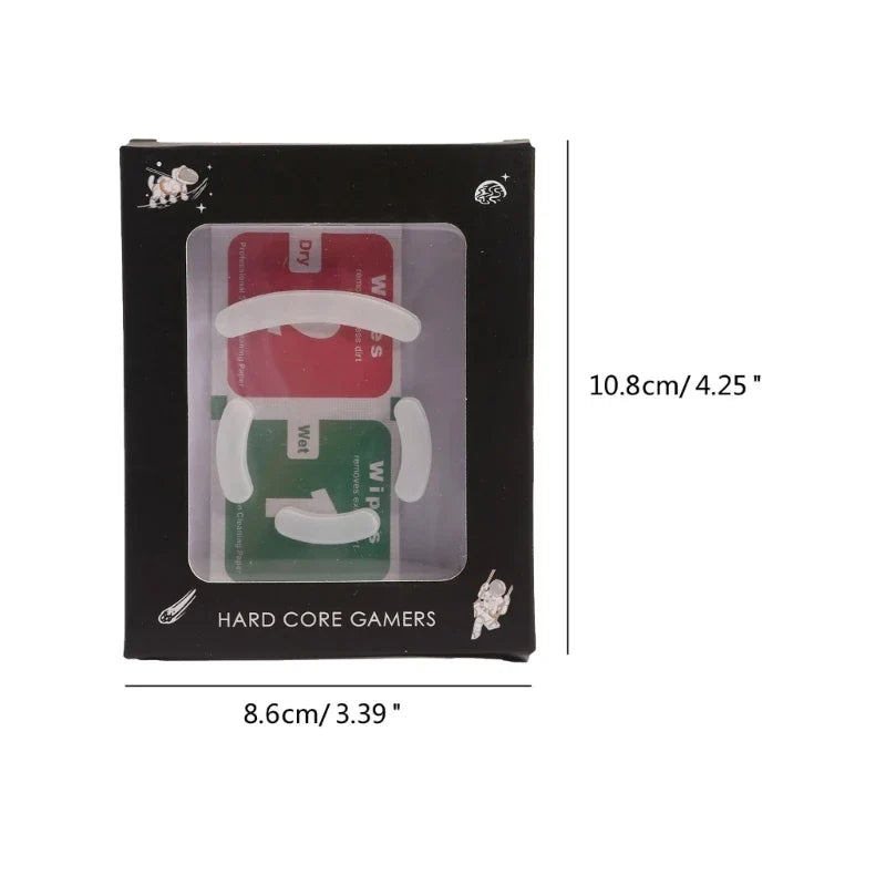 Glass Mouse Skates for G Pro Wireless – Curved Glide Pads