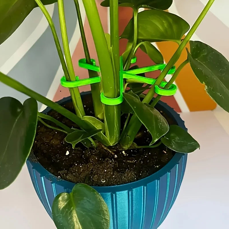 4-Piece Plant Stem Support Clips – Bamboo Branch Fixator