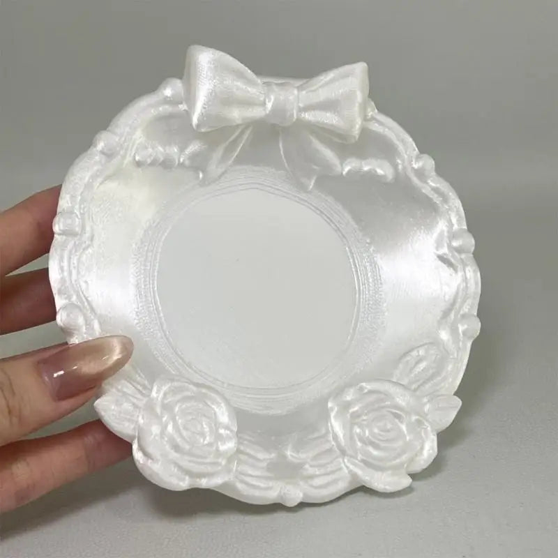 Flower Jewelry Display Tray – Ring & Earring Organizer