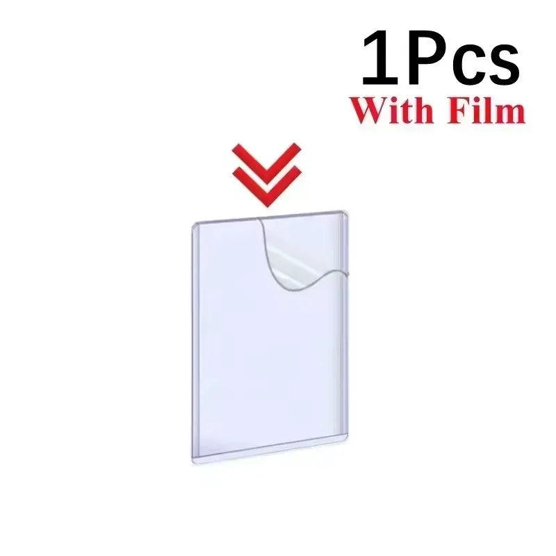 Clear Kpop Card Sleeves PVC Protective Covers 35PT | 1–50 Pcs