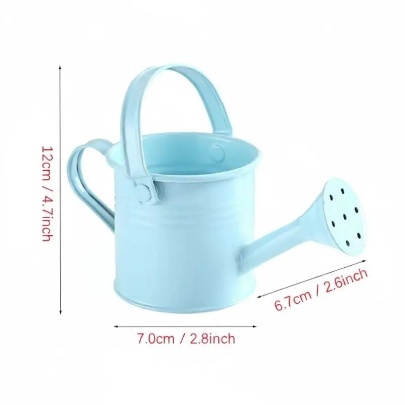Metal Galvanized Watering Can for Garden – Anti-Rust Iron Pot