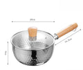 FEB.WIND Yukihira Stainless Steel Saucepan with Lid & Hook