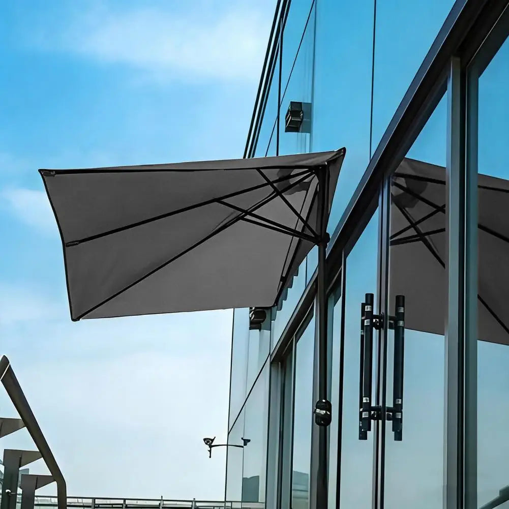 Semi-Circular Umbrella Replacement Canopy UV30+ Outdoor Shade