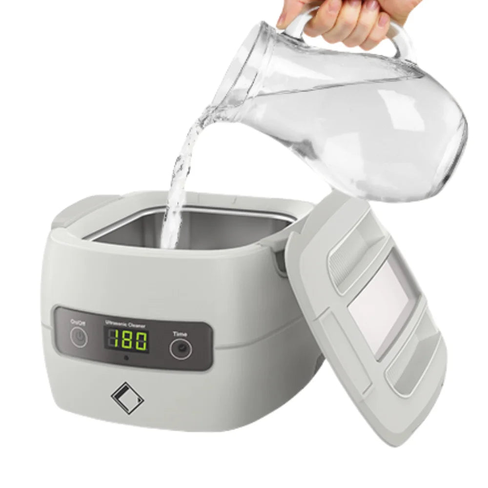 Ultrasonic Cleaner 1.4L Digital – Glasses & Jewelry Bath