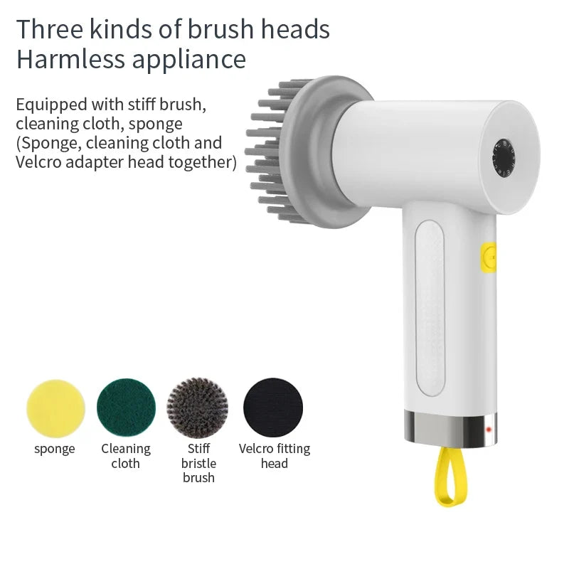 Electric Rechargeable Cleaning Brush – Kitchen & Bathroom