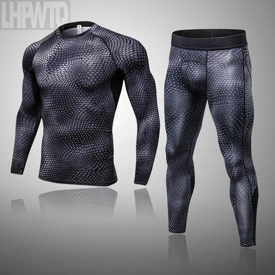 Men's Thermal Compression Underwear Set – Winter Long Johns