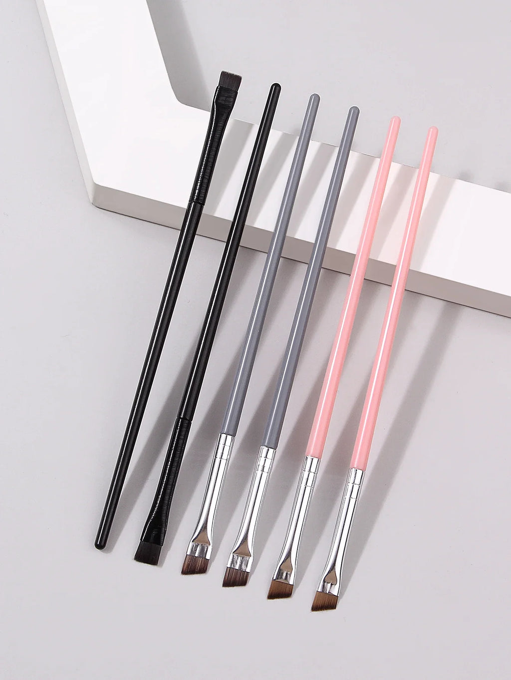 6-Piece Eye Makeup Brush Set – Eyeliner, Eyebrow & Shadow