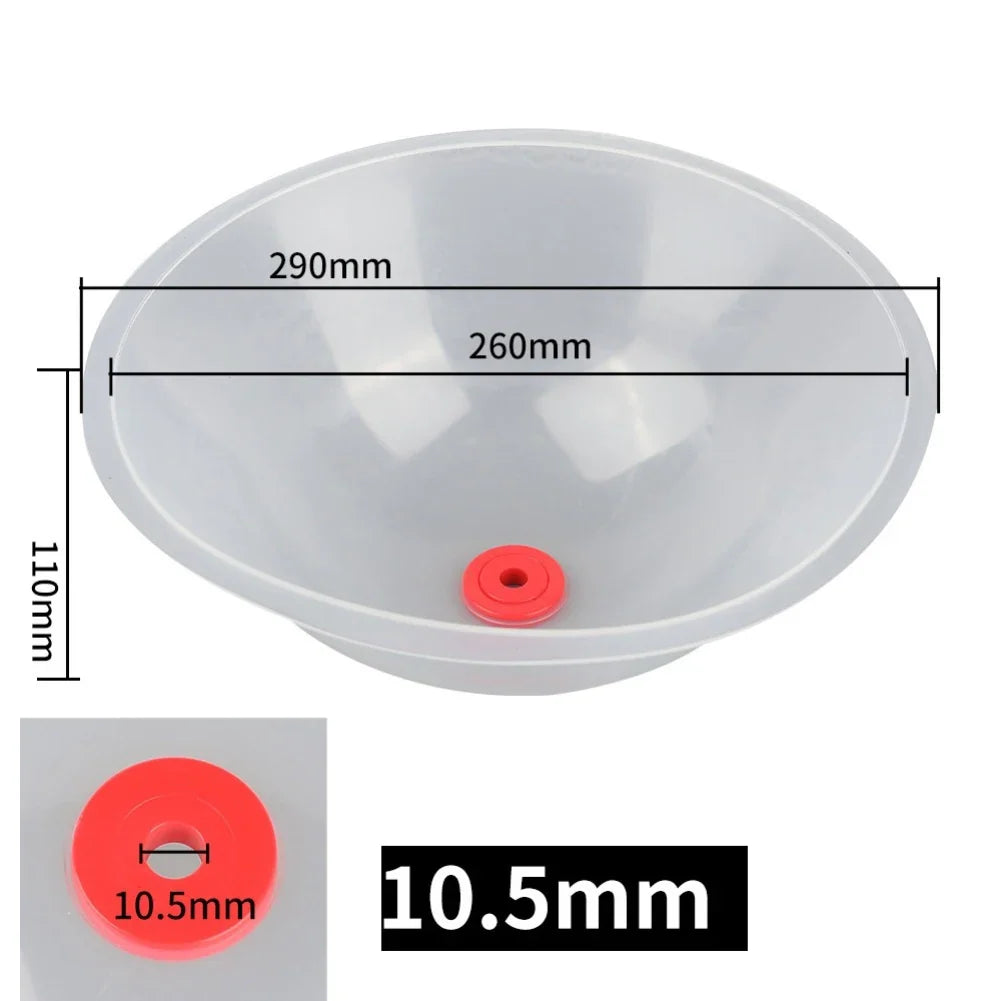 DAZZLEEX Drill Dust Collector Bowl for Hole Cutter – 3 Sizes