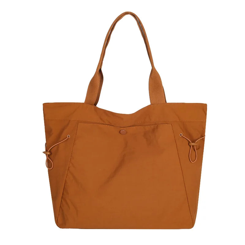 Women's Large Capacity Lightweight Nylon Tote Shoulder Bag