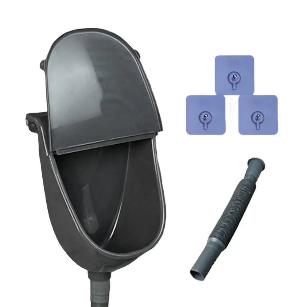 Wall-Mounted Urinal with Lid – Splash-Proof Men's Urinal