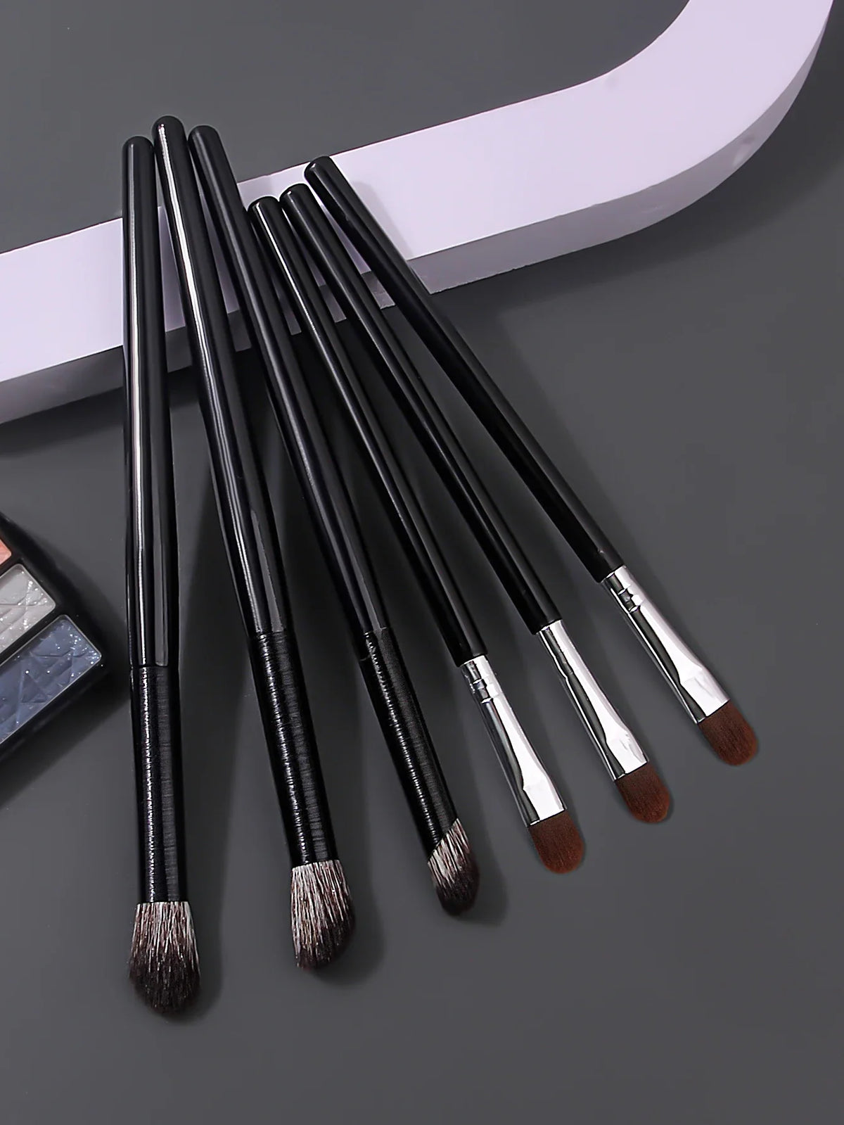 6-Piece Eye Makeup Brush Set – Soft Bristles for Eyeshadow