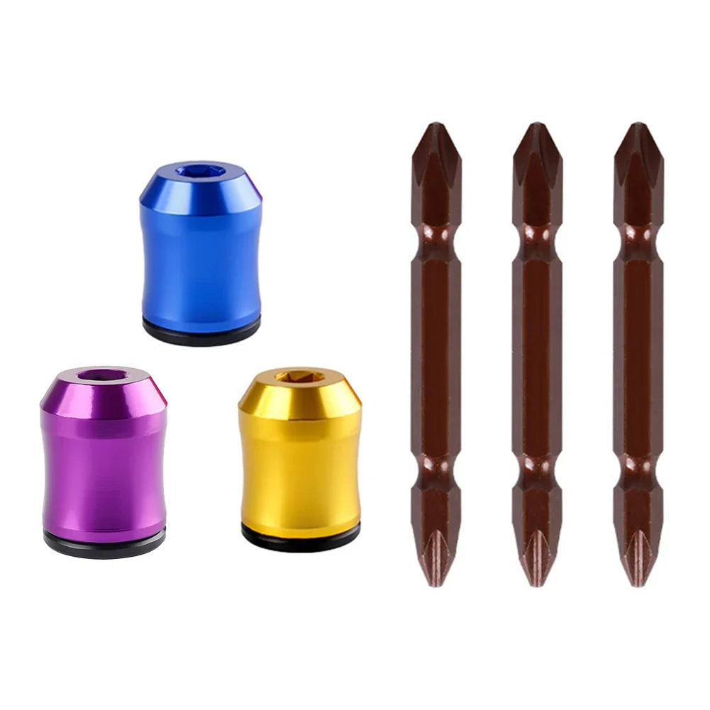 Magnetic Screwdriver Ring & PH2 Bit Set – 3-Pack | DAZZLEEX