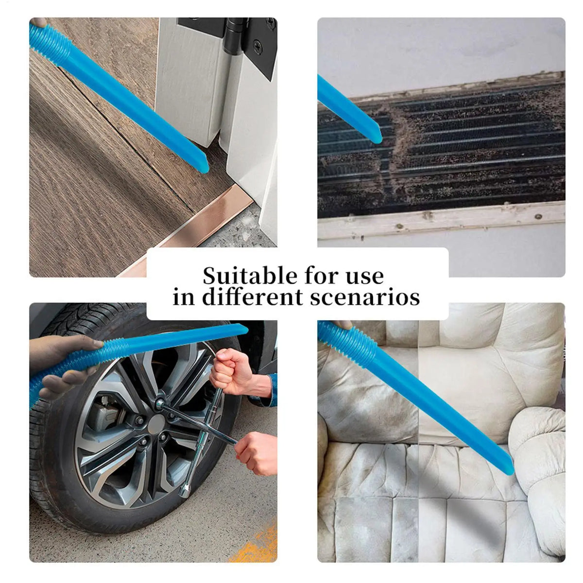 Dryer Vent Cleaner Vacuum Hose Attachment & Lint Brush Kit