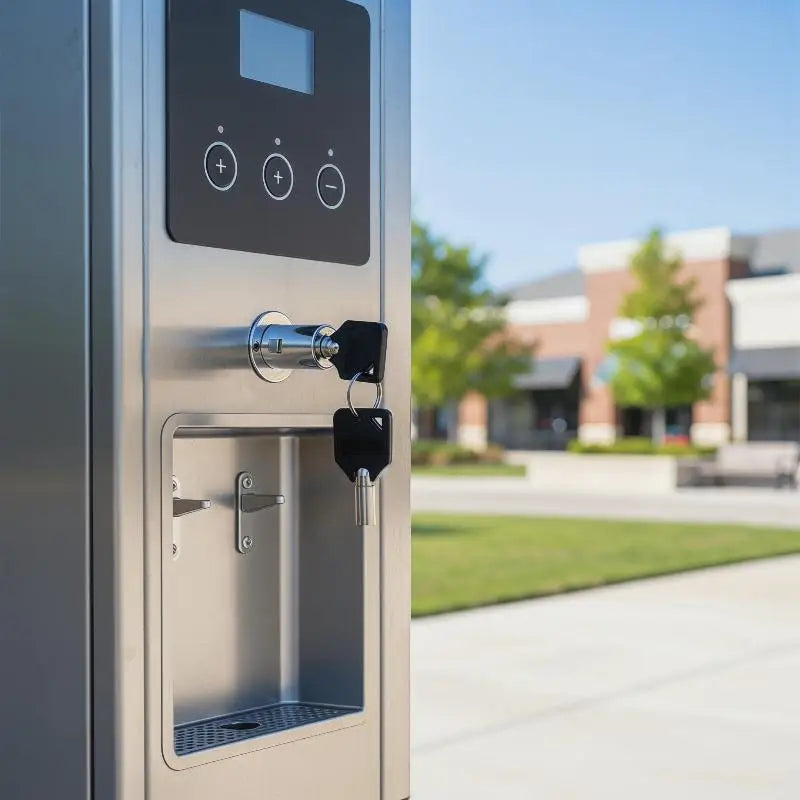 Vending Machine Lock Kit – Keyed Alike Tubular Keyway Security