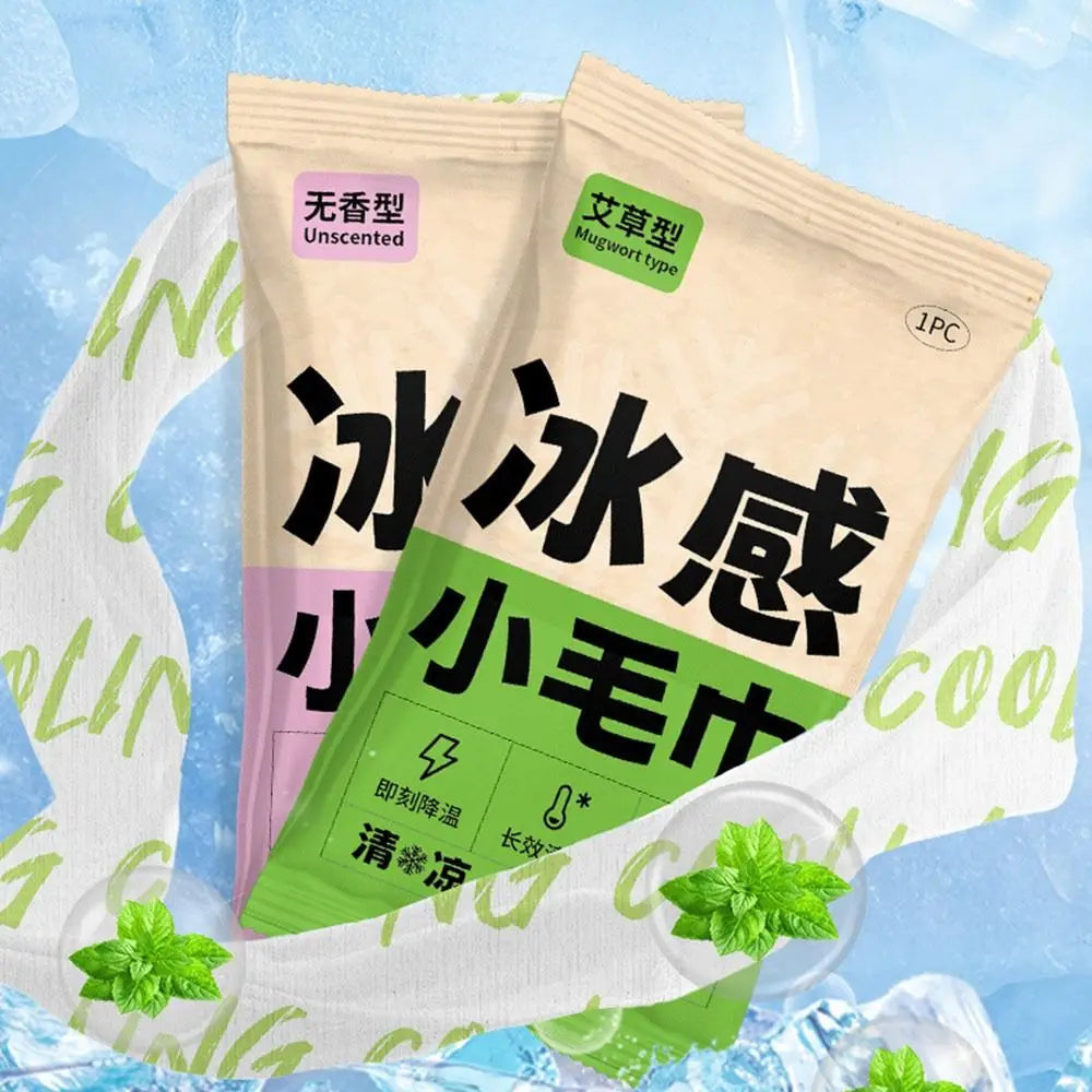 10-Pack Disposable Cooling Towels – Instant Chill Wipes