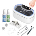 Portable Ultrasonic Cleaner 550ml | 45kHz Variable Frequency