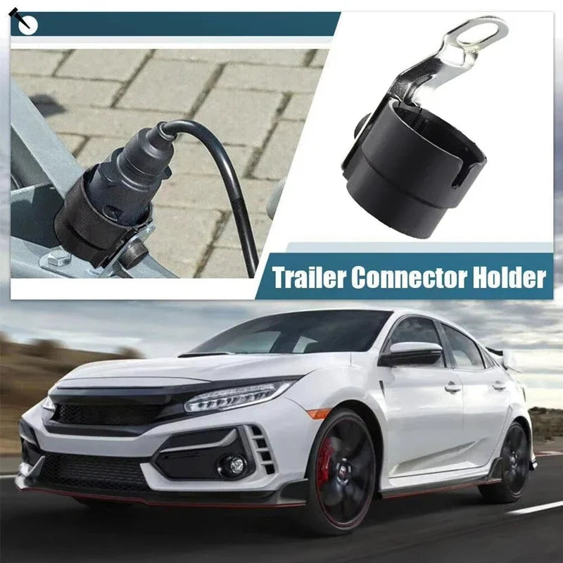 Universal Weatherproof Trailer Plug Holder 7–13 Pin Connector
