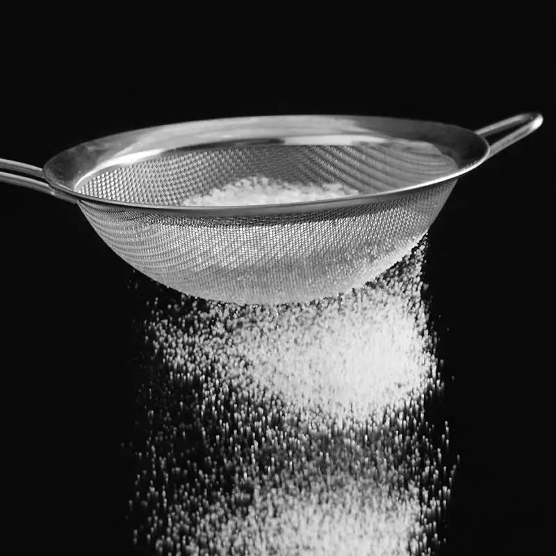 Fine Mesh Stainless Steel Strainer Sieve with Handle | Kitchen Tool