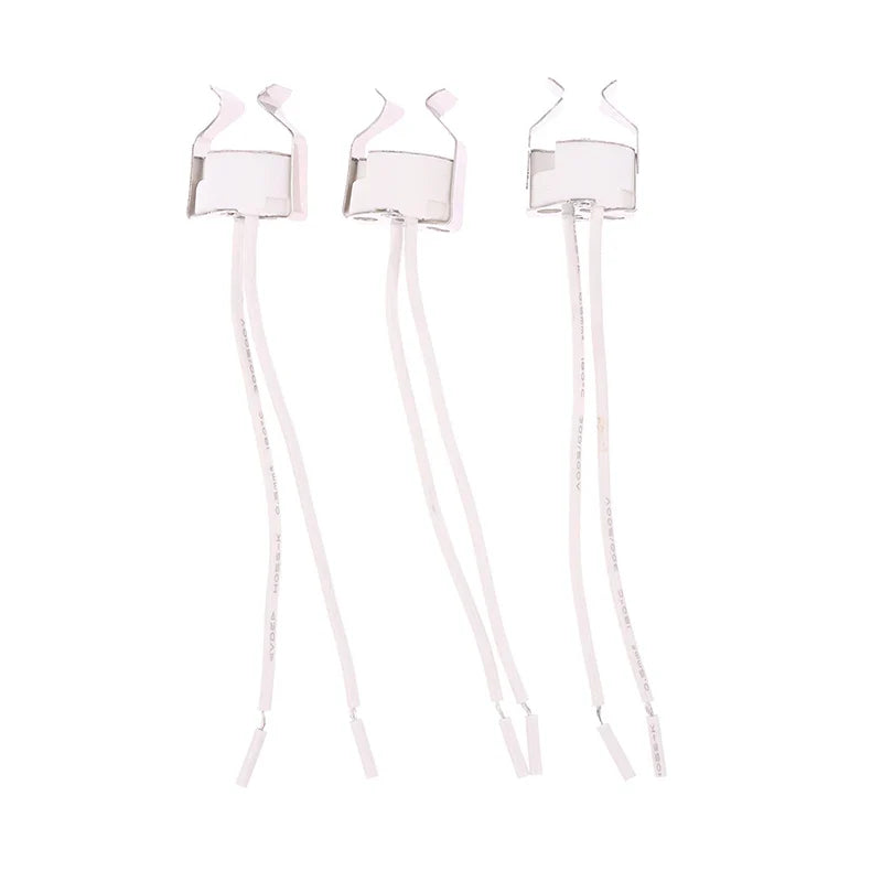 3Pcs MR16 GU5.3 Lamp Socket Holder Bracket & Silicone Cable