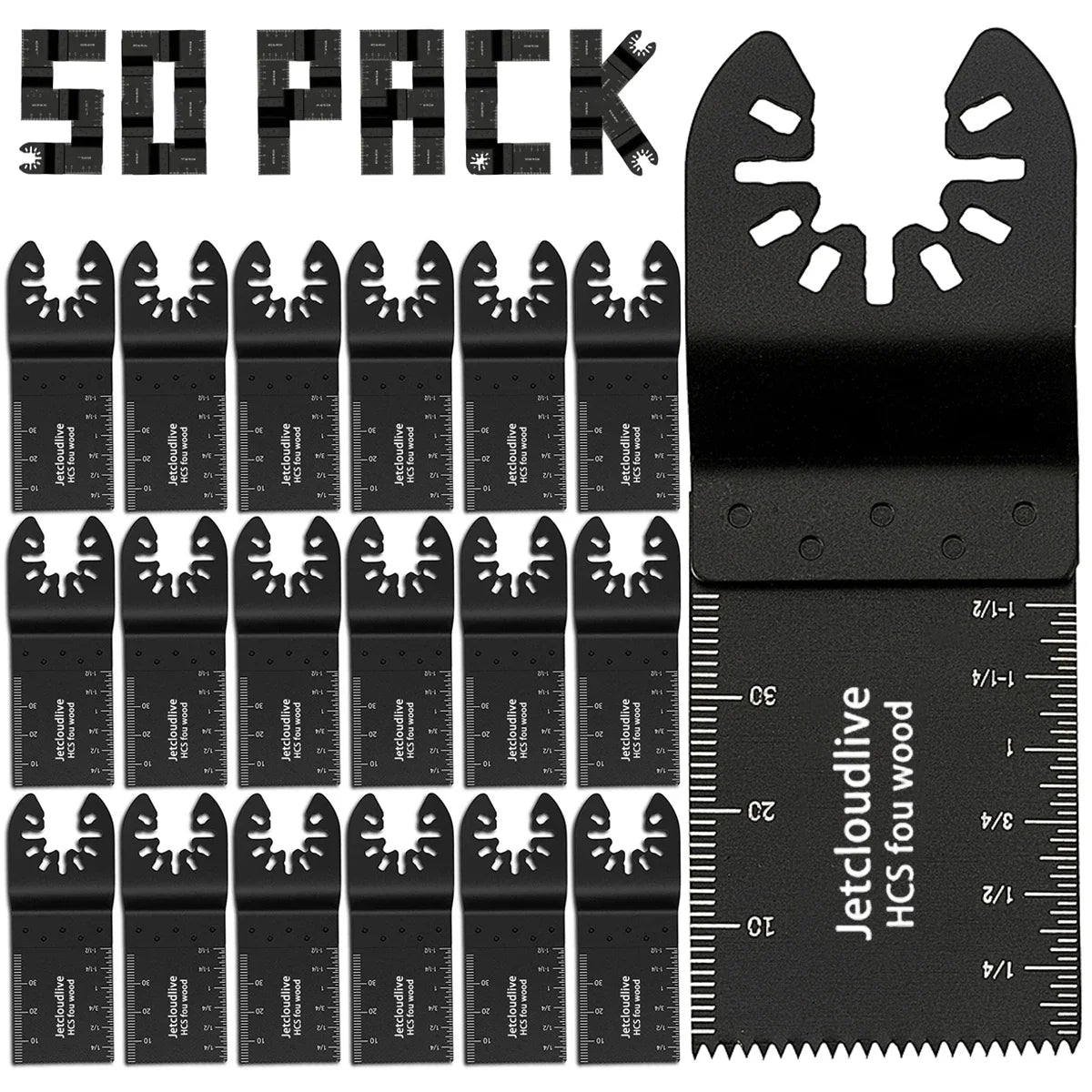 Oscillating Multi Tool Saw Blades – High Carbon Steel Set