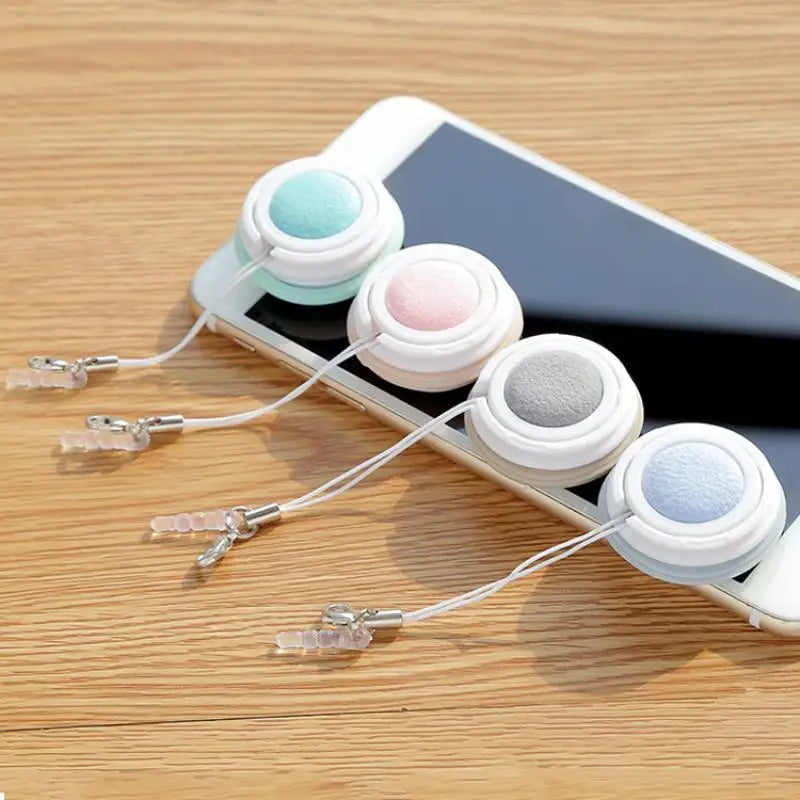 Mini Microfiber Screen Cleaner Pendant – Phone, Glasses & Lens Wipe