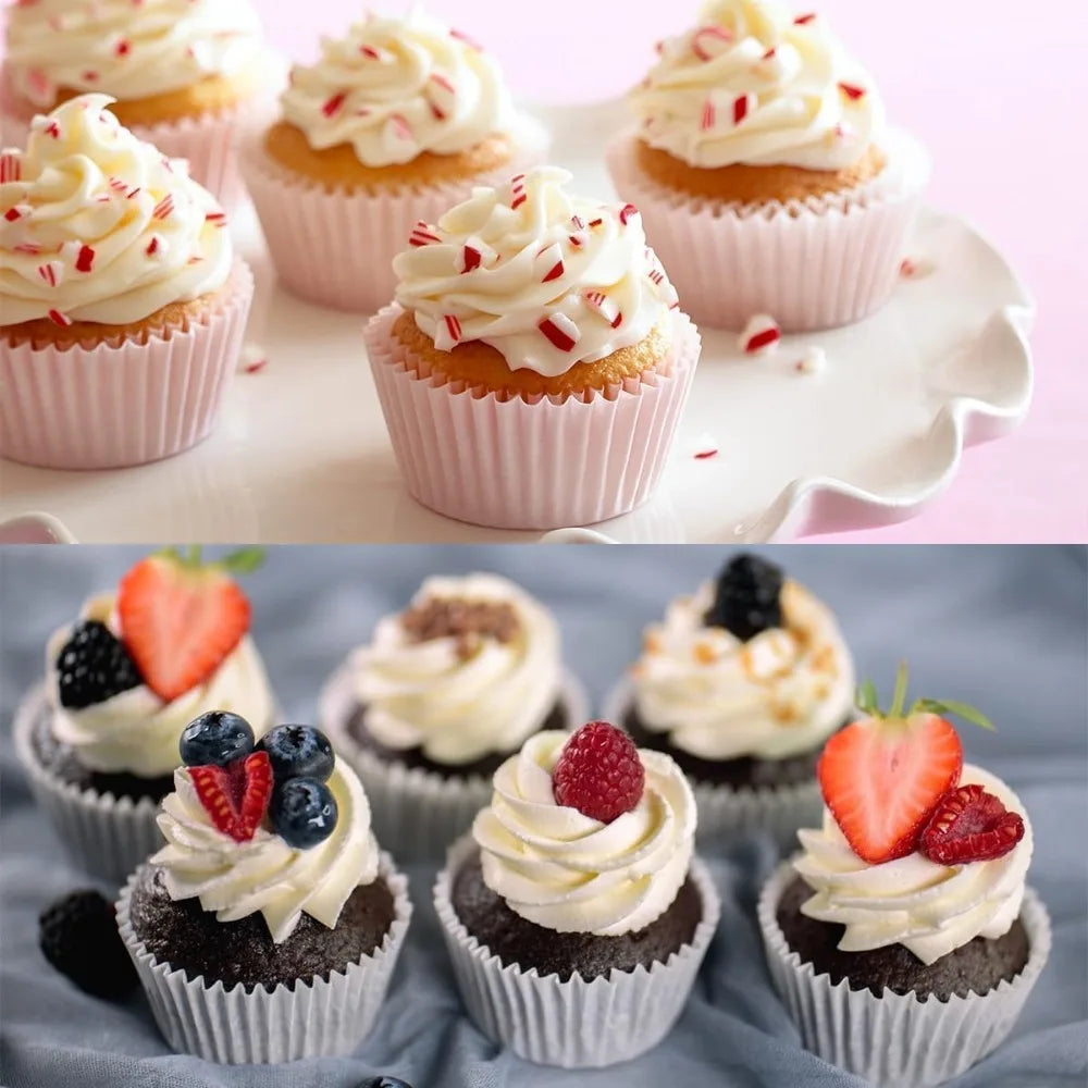 1000Pcs Mini Muffin Cupcake Baking Cups – Nonstick Paper Liners