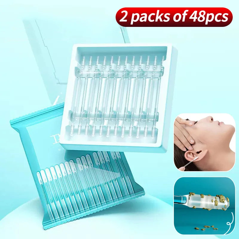 Ear Cleaning Sticks Earwax Removal Tool 24/48 Pcs