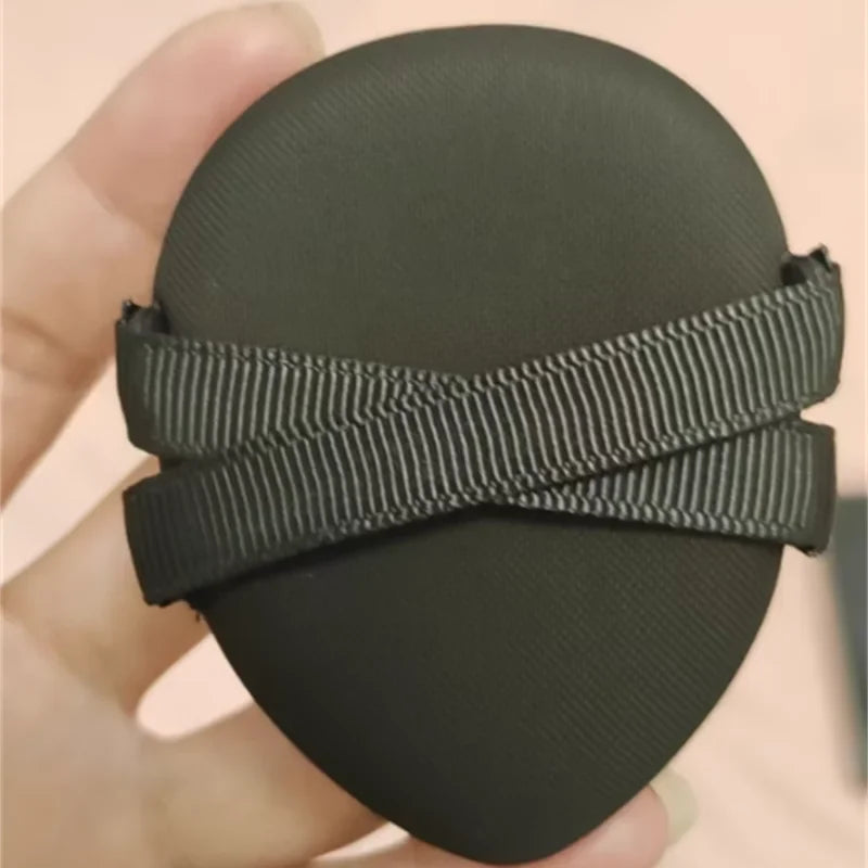Dual-Sided Leather Makeup Sponge Puff | Dry Wet Air Cushion