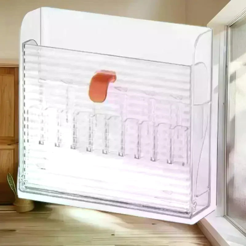 Transparent Acrylic Makeup Brush Holder & Organizer
