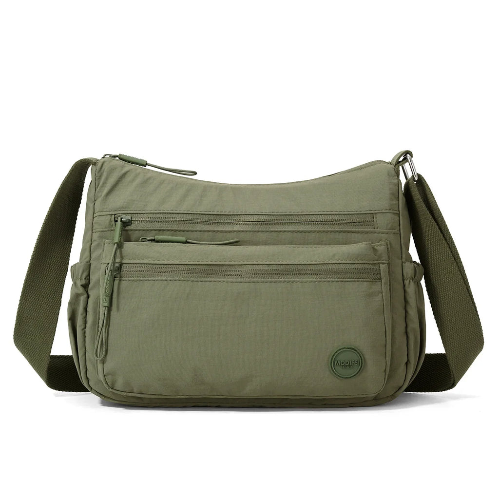 Nixie Oxford Canvas Crossbody Bag – Large Capacity Shoulder Bag