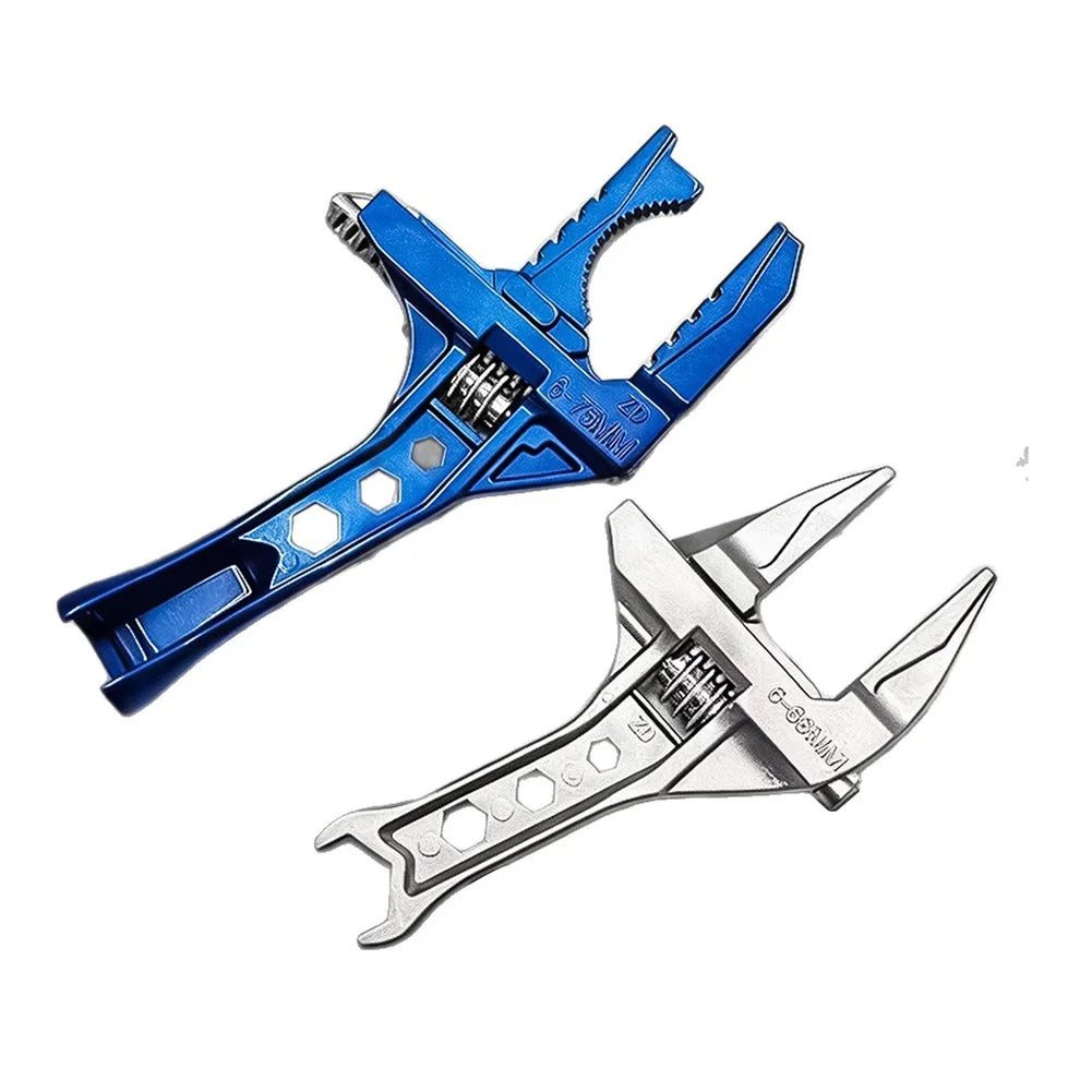 DAZZLEEX Adjustable Basin Wrench – Multifunctional Pipe Spanner