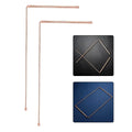 99.9% Pure Copper Dowsing Rods – Divination Set of 2