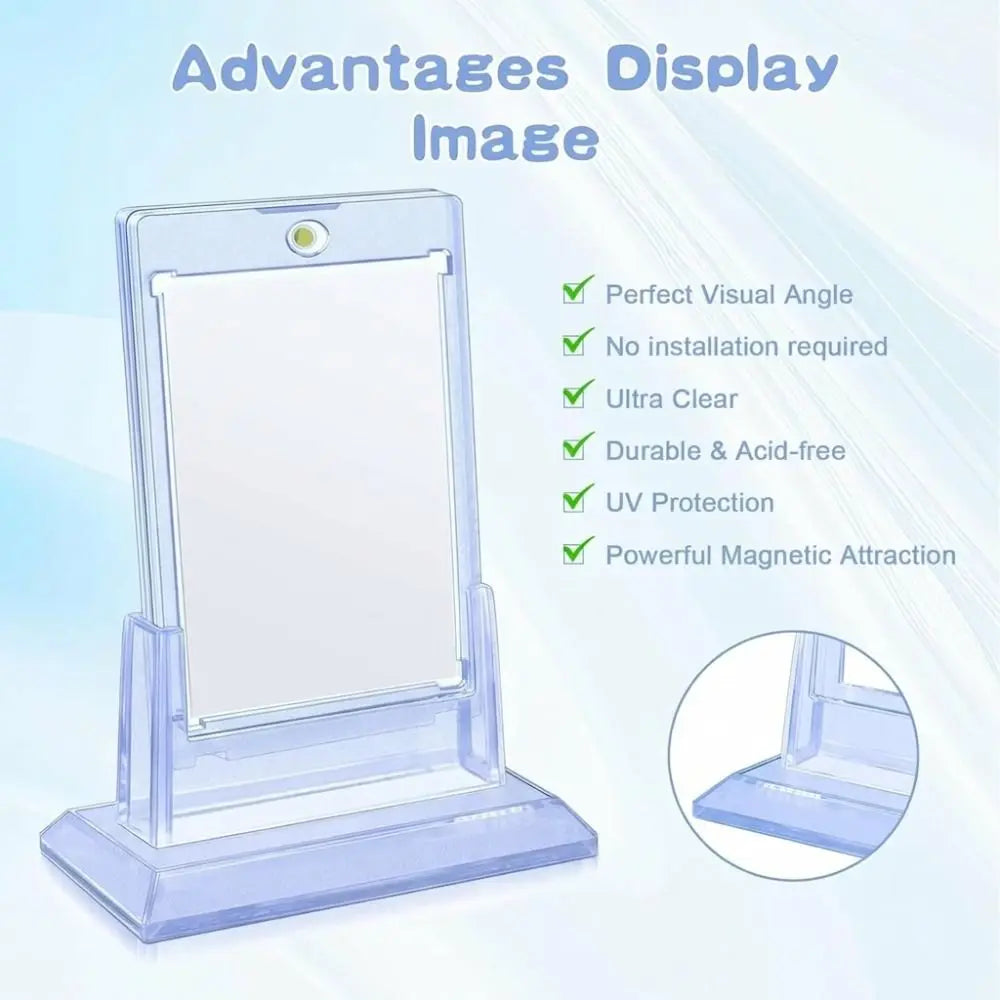 Acrylic Trading Card Stand 35pt – Screwless Display Holder