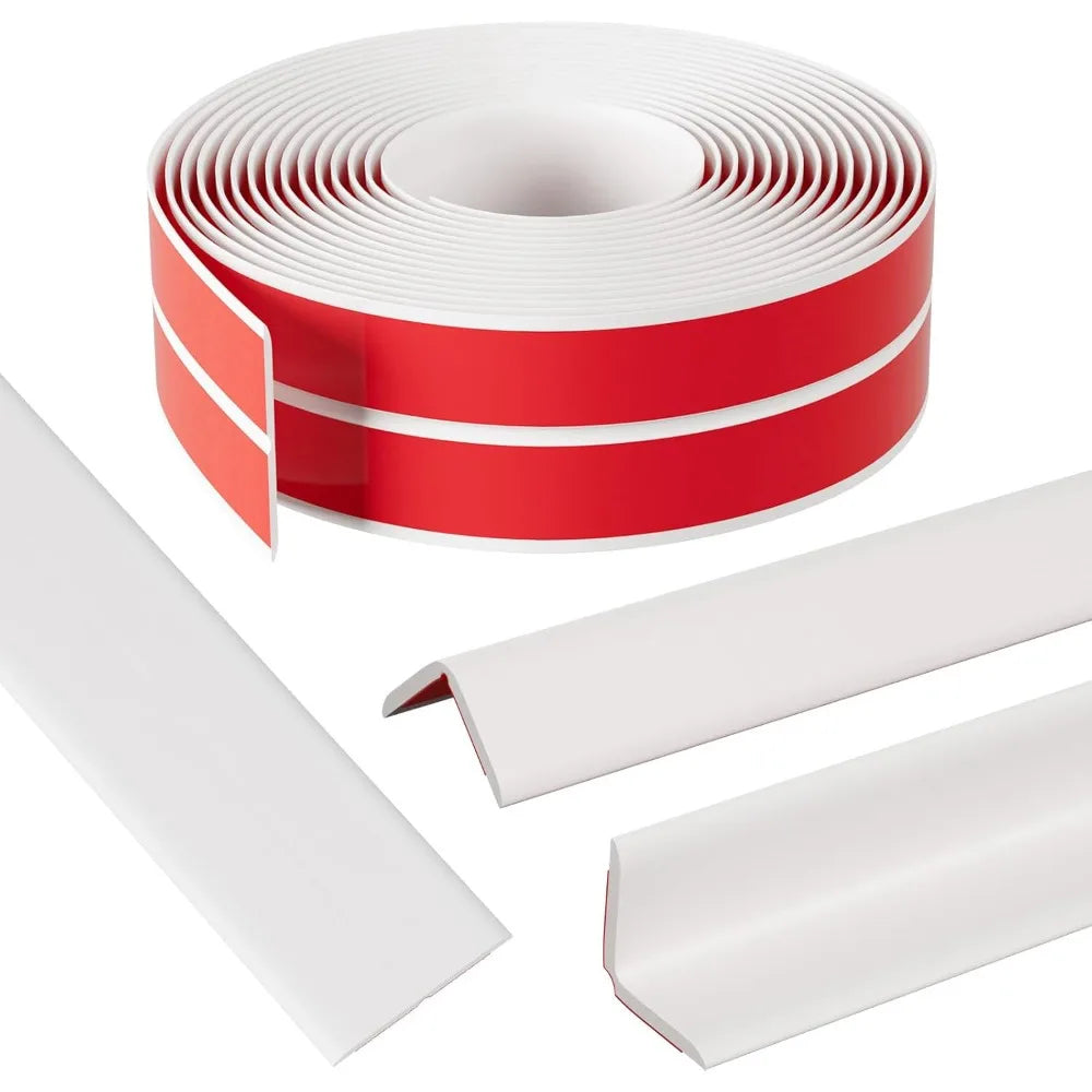 Self-Adhesive Wall Corner Protector Flexible Caulk Strip 3M