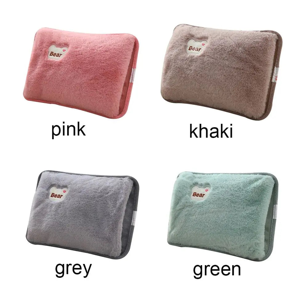 Rechargeable Electric Hot Water Bottle – Plush Hand Warmer Bag