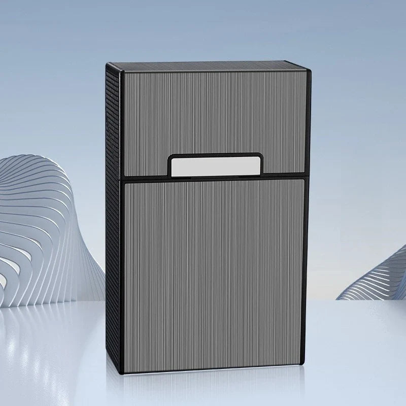 Aluminum Cigarette Case – Holds 20 Regular & King Size