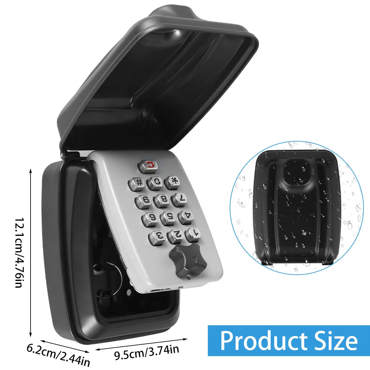 Wall Mount Combination Key Lock Box – Secure Key Storage