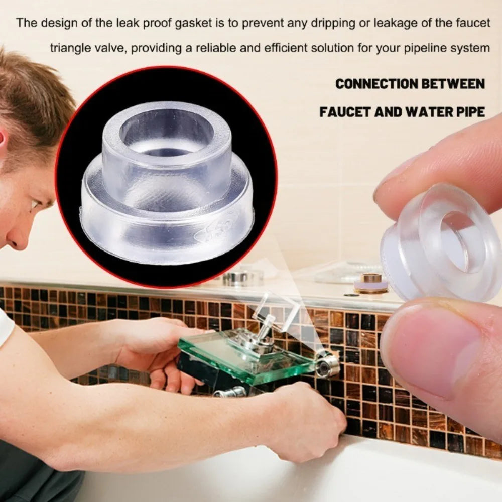 Silicone Rubber Hose Gasket Faucet Seals 10/20 Pack