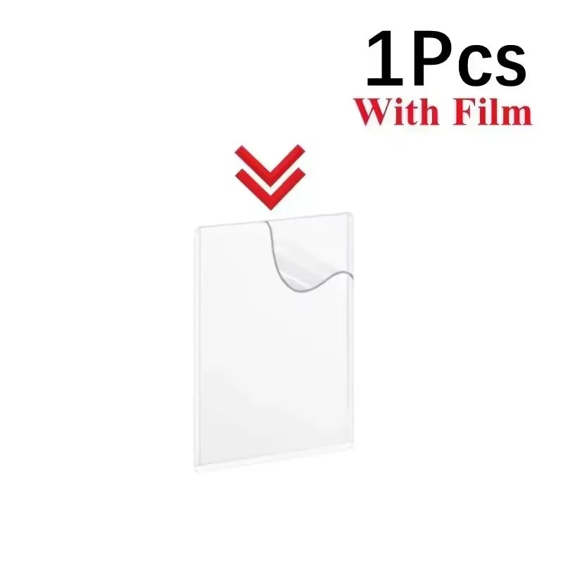 Clear Kpop Card Sleeves PVC Protective Covers 35PT | 1–50 Pcs