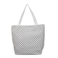 Canvas Polka Dot Large Tote Bag – Shoulder & Commuter Bag
