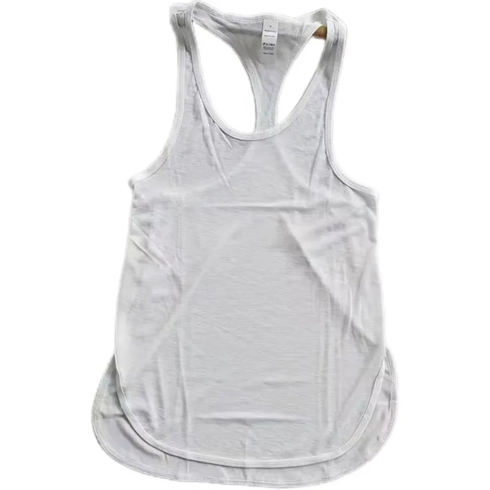 Women's Quick Dry Mesh Yoga Vest – Breathable Loose Gym Top