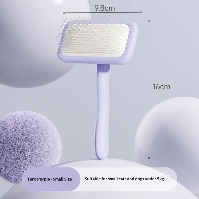 Cat & Dog Deshedding Brush Anti-Static Soft Needle Grooming Comb