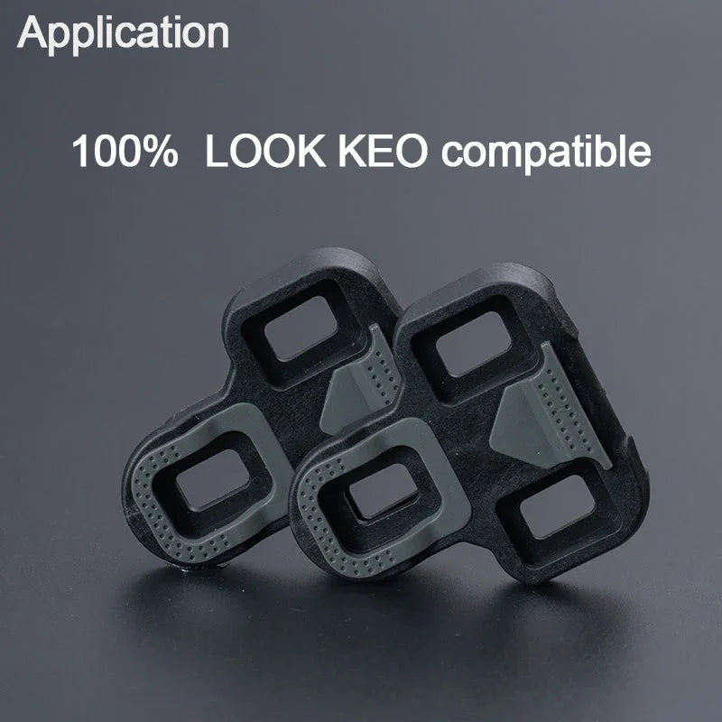 Road Cycling Cleats 4.5° Float Self-Locking LOOK KEO Compatible