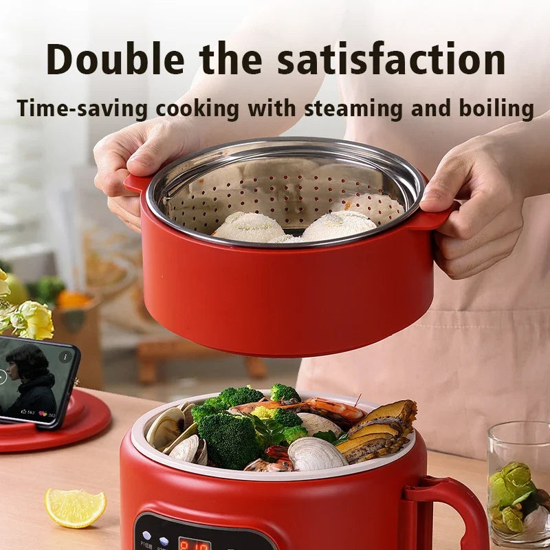 DUTRIEUX 3L Electric Rice Cooker – Timer & 24H Keep Warm