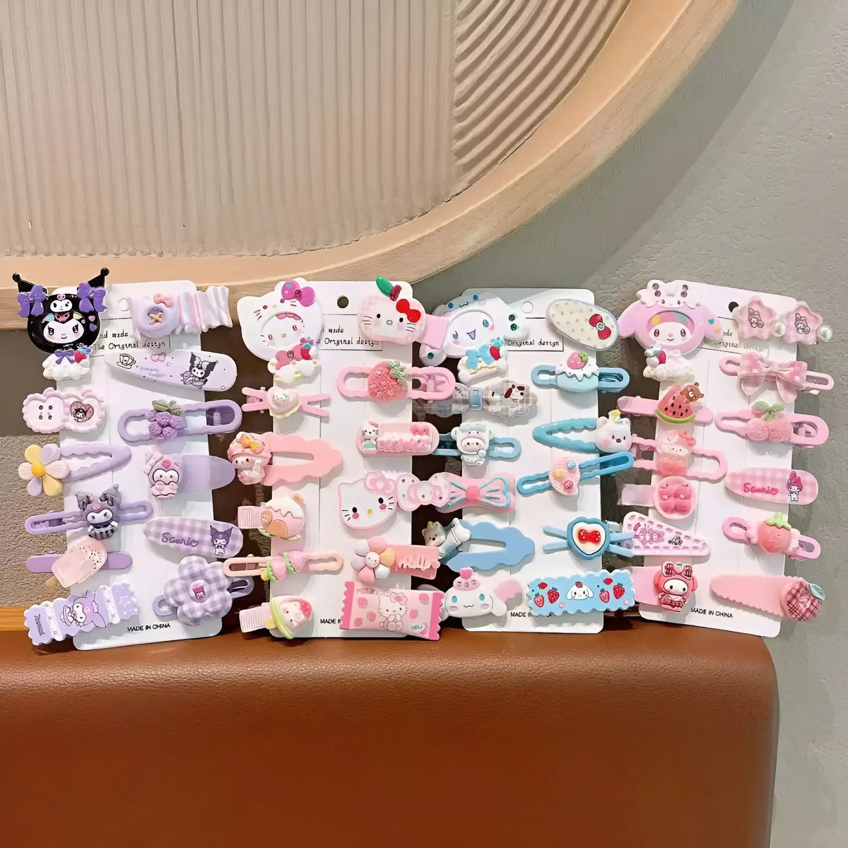 Sanrio Hello Kitty Hair Clips – Cute Cartoon Side Clamps