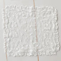 Cotton Lace Trim 15cm – Cream Floral Embroidery Sewing Lace