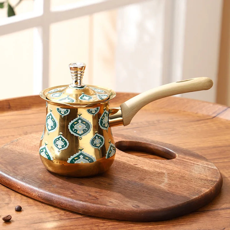 Nixie 550ml Turkish Coffee Pot – Stainless Steel Milk & Tea Maker