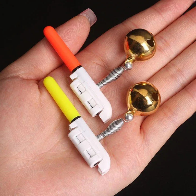 5Pcs LED Fishing Bite Alarm Light Stick Rod Bell CR425