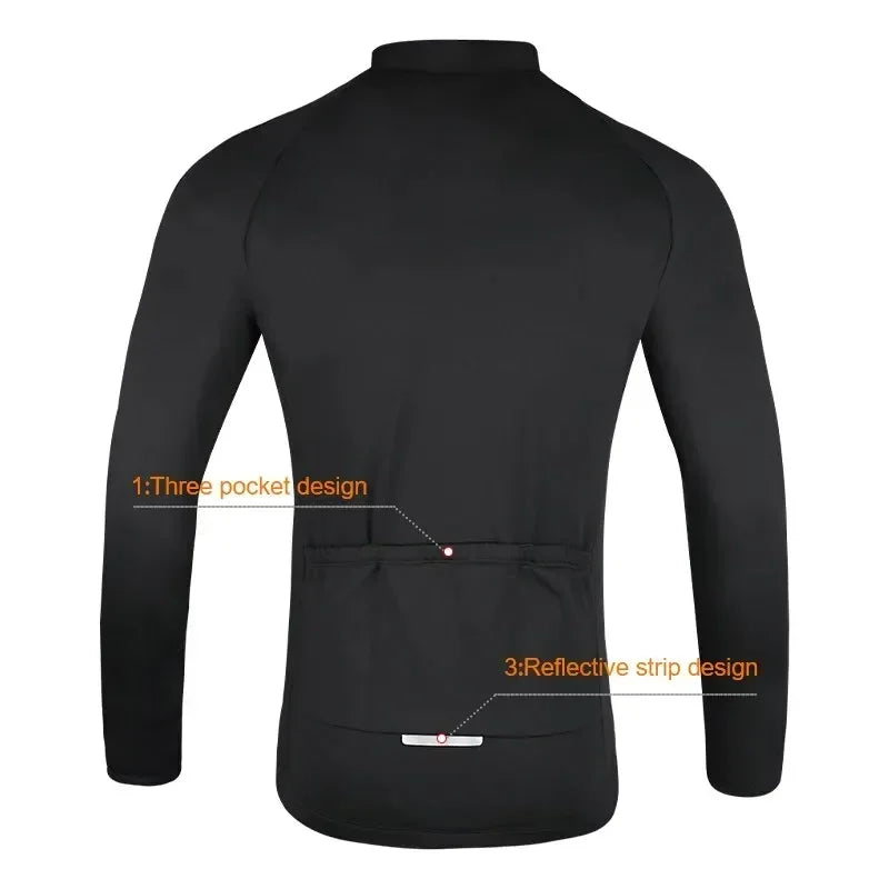 X-TIGER Men's Windbreaker Winter Cycling Jacket | Thermal Bike Jersey