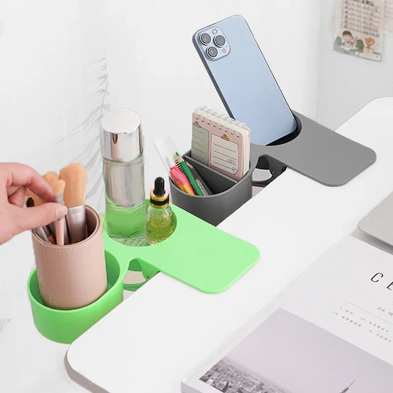 ABS Clip-On Desk Cup Holder – Table Side Drink Holder